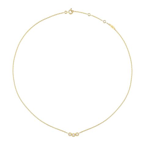 Collier Mimirose Or jaune et diamants 